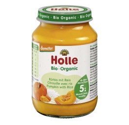 HOLLE citrouille avec riz 190 g