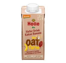 HOLLE bio boisson avoine cacao banane tétra 200 ml