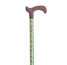 HERDEGEN canne en métal Fashion fleurs Derby