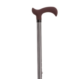 HERDEGEN canne en métal Fashion noir blanc Derby