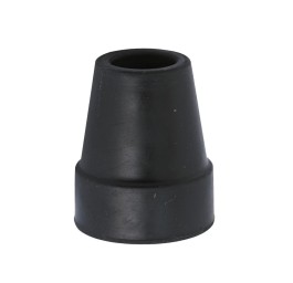 HERDEGEN embout pour cannes en métal 18mm noir