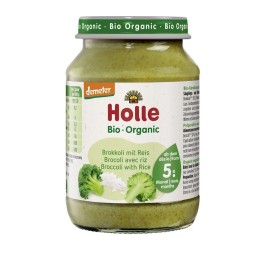 HOLLE brocoli avec riz 190 g