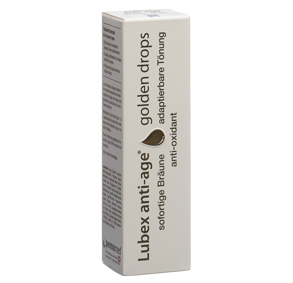 LUBEX ANTI-AGE golden drops tb 30 ml