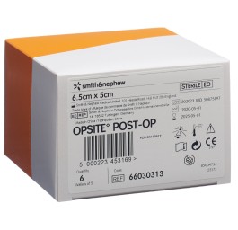 OPSITE POST OP pansem film 6.5x5cm sté 6 x 5 pce