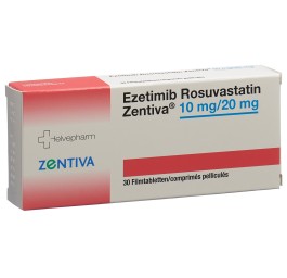EZETIMIB ROSUVAST Zentiva cpr pell 10/20 mg 30 pce