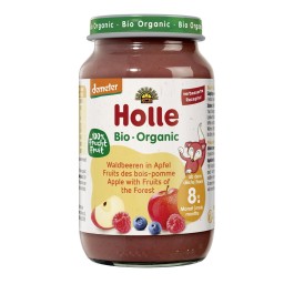 HOLLE fruits des bois-pomme verre 220 g