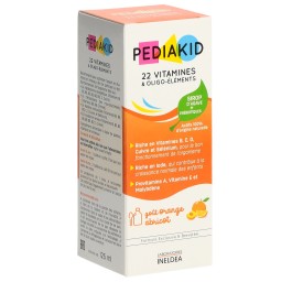 PEDIAKID sirop 22 vitamines & oligo-élém fl 125 ml