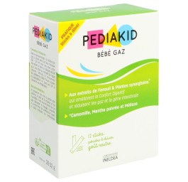 PEDIAKID sticks bébé gaz 12 x 2.21 g