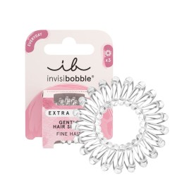 INVISIBOBBLE élast extra care crystal clear 3 pce