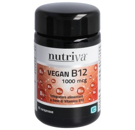 NUTRIVA Vegan B12 cpr 1000 mcg 60 pce