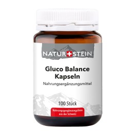 NATURSTEIN Gluco balance caps verre 100 pce