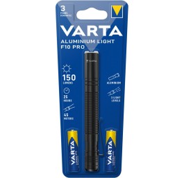 VARTA Aluminium Light F10 Pro 2AAA avec piles