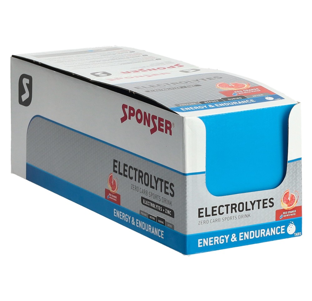 SPONSER Electrolytes tabs Red Orange 12 x 10 pce