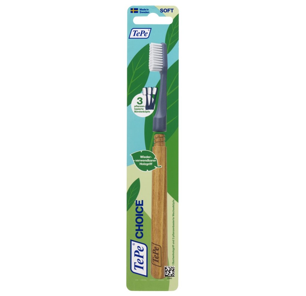 TEPE Choice brosse dents avec 3 têtes remplaçables