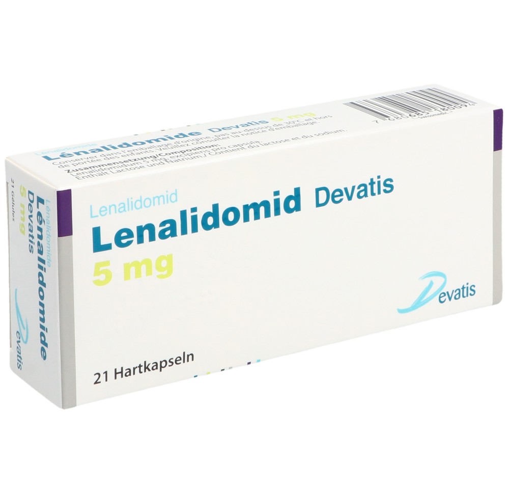 LENALIDOMIDE Devatis caps 5 mg 21 pce