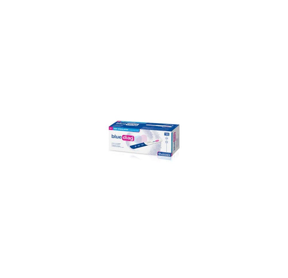 AXAMED BlueDiag test d'ovulation 7 pce