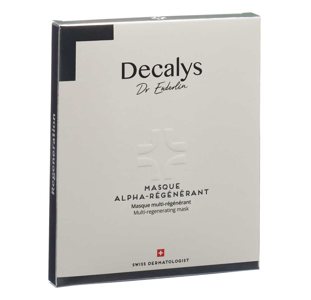 DECALYS masque alpha-régénérant 3 pce