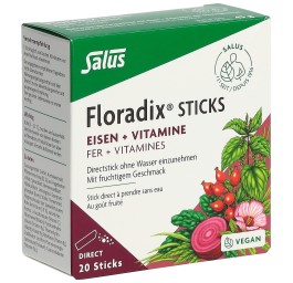 FLORADIX Fer + vitamines sticks 20 pce