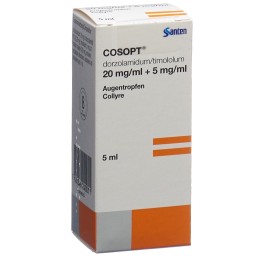 COSOPT gtt opht stérile fl 5 ml