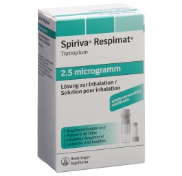 SPIRIVA Respimat 2.5 mcg/pulv réutilisa 60 dos