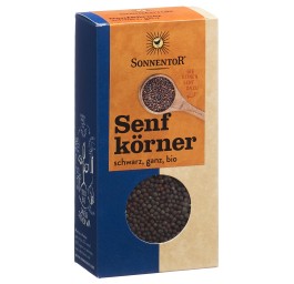 SONNENTOR graines de moutarde noires enti BIO 80 g