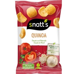 SNATT'S Chips de qunioa tomate & persil sach 85 g