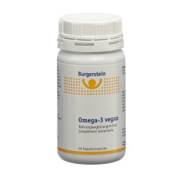 BURGERSTEIN Omega-3 caps vegan bte 60 pce