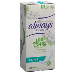 ALWAYS protège-slip Cotton Protect Large 32 pce