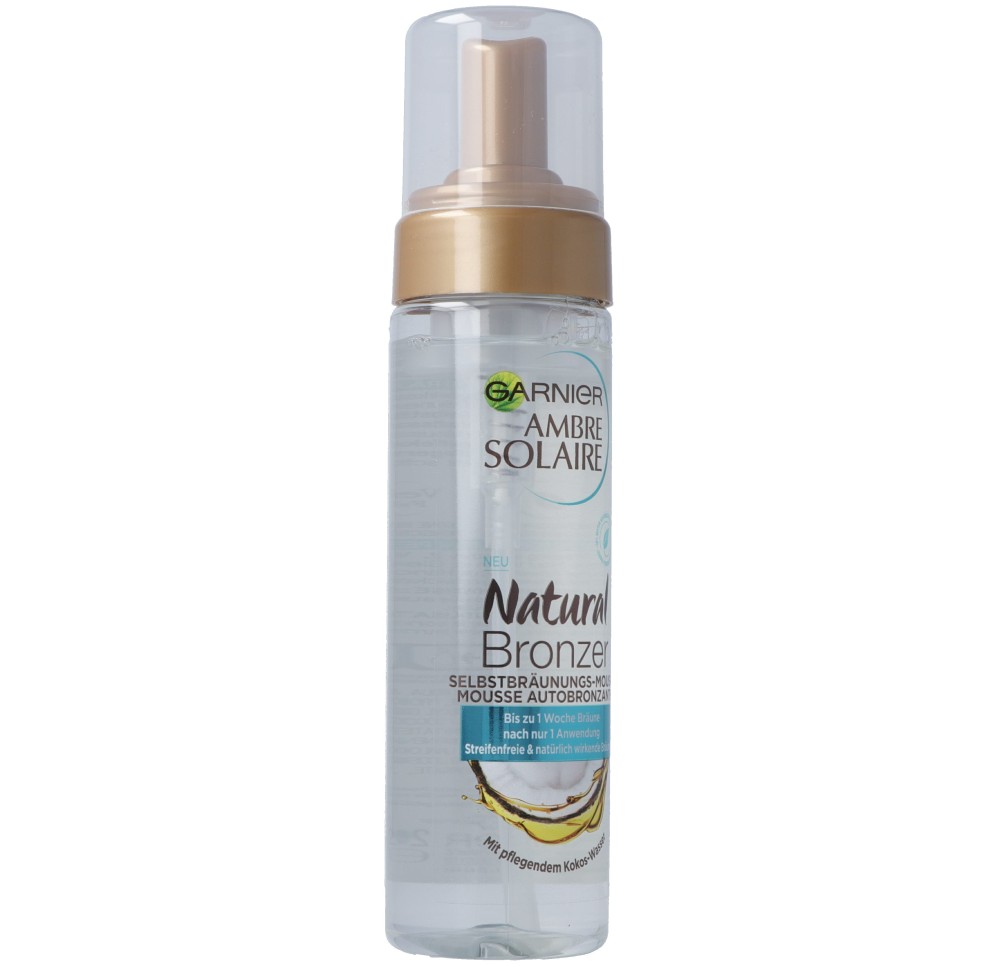 AMBRE SOLAIRE Natural Bronz Mousse autobron 200 ml