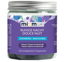 MIUMLAB gummies douce nuit bte 42 pce