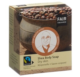 FAIR SQUARED Body Soap Shea Dry Skin 2 x 80 g