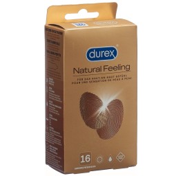 DUREX natural feeling préservatif big pack 16 pce