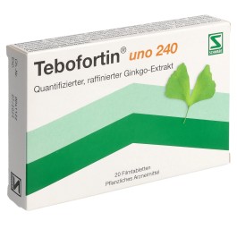TEBOFORTIN uno cpr pell 240 mg 20 pce