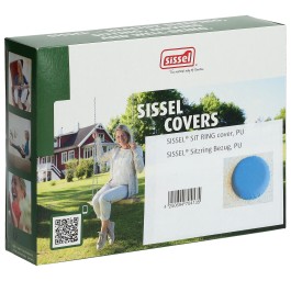 SISSEL taie oreill Sit Ring 48x42cm rond/ov PU bl