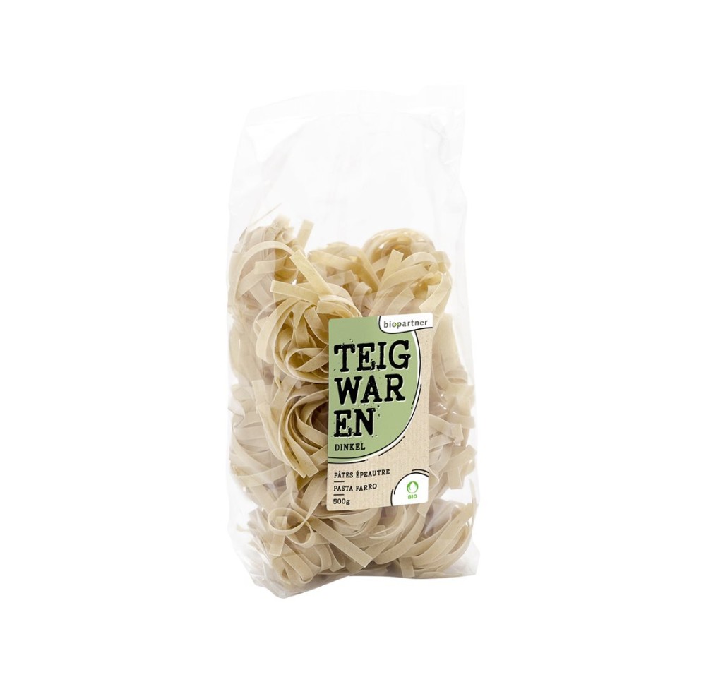 BIO PARTNER nouilles nids d'épeautre sach 500 g BIO PARTNER nouilles nids d'épeautre sach 500 g