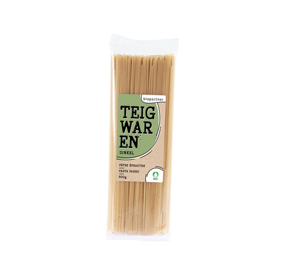 BIO PARTNER spaghetti d'épeautre sach 500 g BIO PARTNER spaghetti d'épeautre sach 500 g