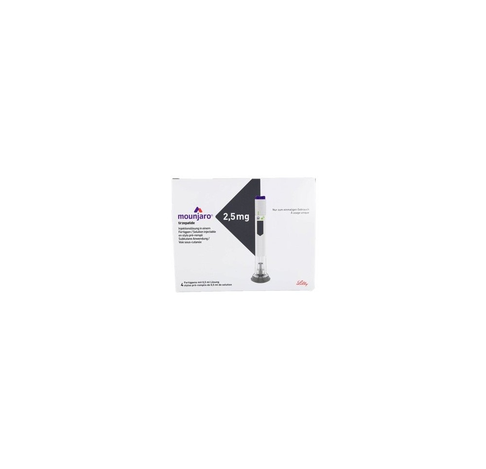 MOUNJARO sol inj 2.5 mg/0.5ml stylo pré 4 pce