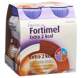 FORTIMEL Protein 2kcal choco caram 4 fl 200 ml