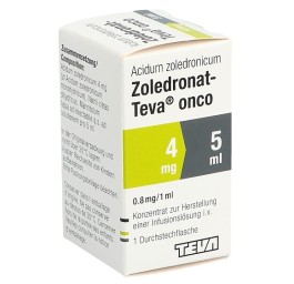 ZOLEDRONAT Teva onco 4 mg/5ml flac 5 ml