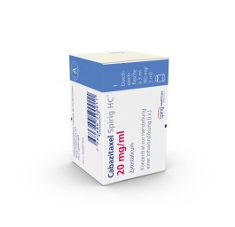 CABAZITAXEL Spirig HC conc perf 60 mg/3ml flac