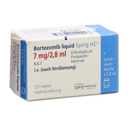 BORTEZOMIB LIQUID Spirig HC sol inj 7 mg/2.8ml