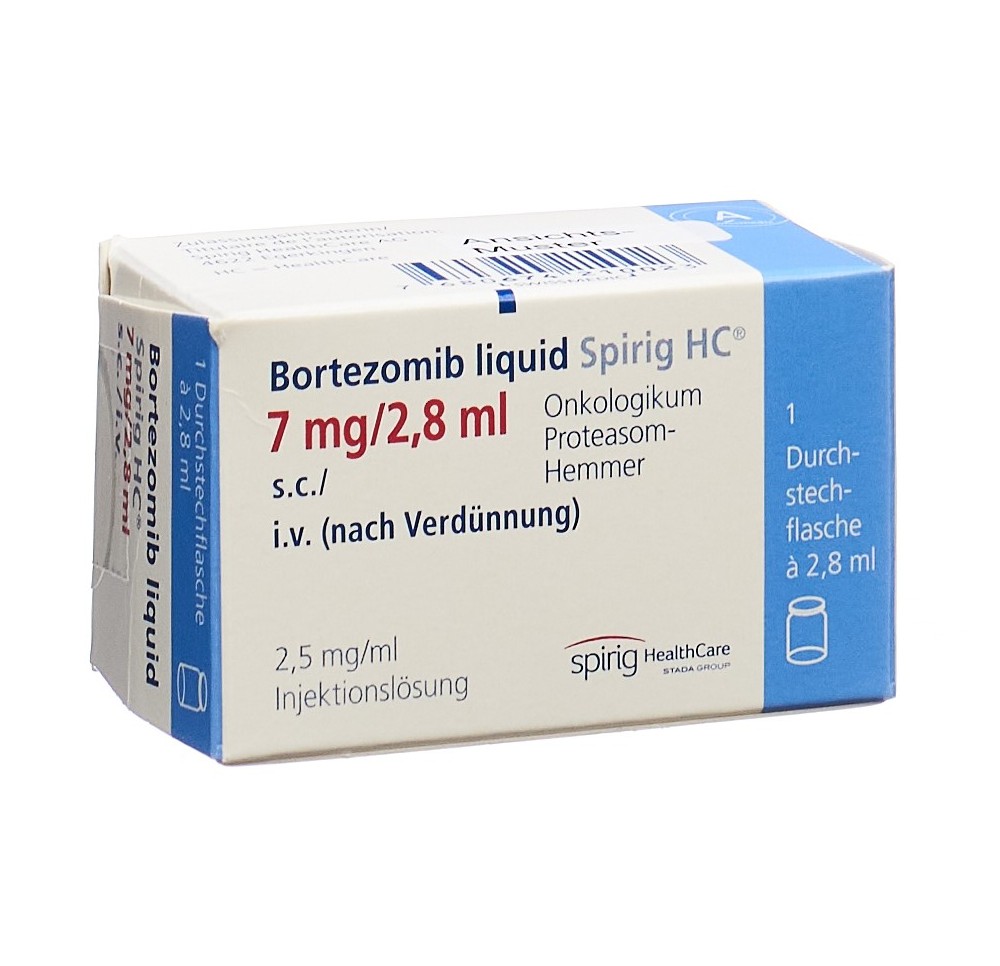 BORTEZOMIB LIQUID Spirig HC sol inj 7 mg/2.8ml BORTEZOMIB LIQUID Spirig HC sol inj 7 mg/2.8ml