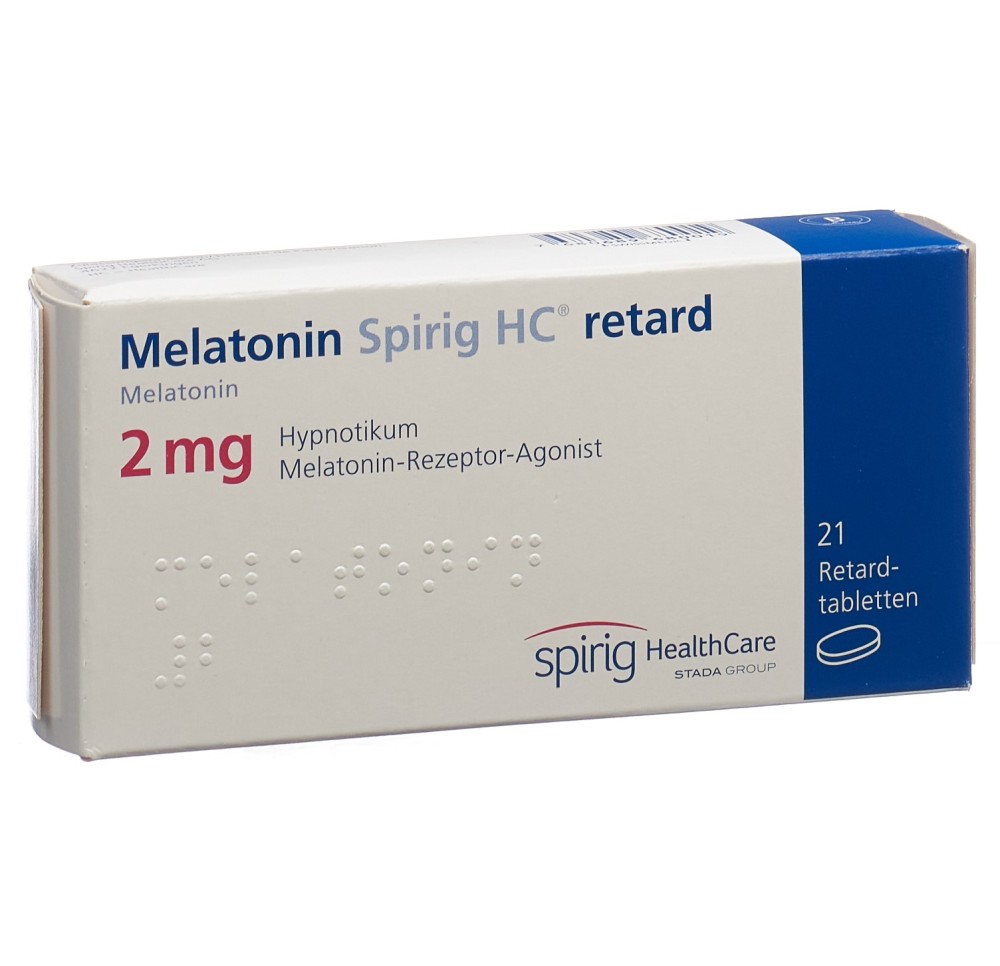 MELATONIN Spirig HC cpr ret 2 mg 21 pce