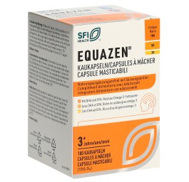 EQUAZEN Kaukaps/Caps mâcher/Caps mastic 180 pce
