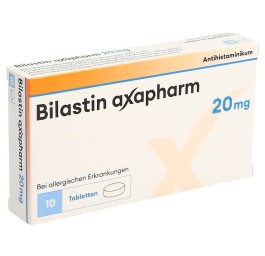 BILASTINE axapharm cpr 20 mg 10 pce