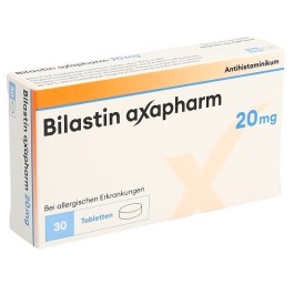 BILASTINE axapharm cpr 20 mg 30 pce