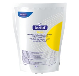 BACILLOL Wipes lingettes désinfect 4 x 90 pce