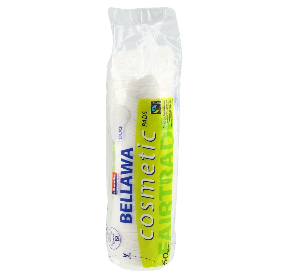 BELLAWA Fairtrade disques de coton sach 60 pce BELLAWA Fairtrade disques de coton sach 60 pce