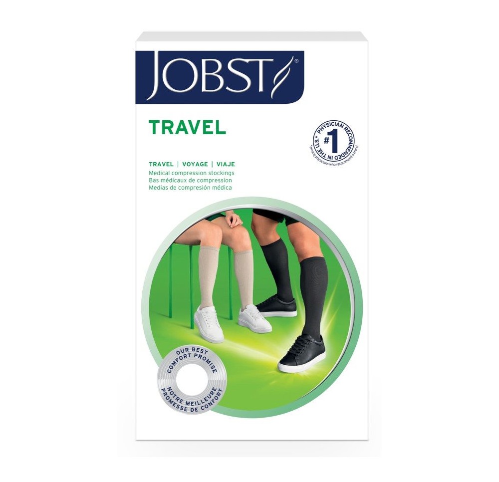 JOBST Travel Socks Knie 15-20mmHg 3 ge na 1 paire JOBST Travel Socks Knie 15-20mmHg 3 ge na 1 paire