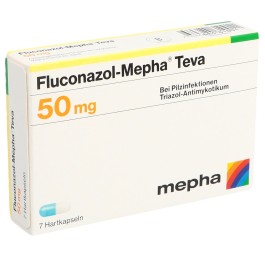 FLUCONAZOL Mepha Teva caps 50 mg 7 pce